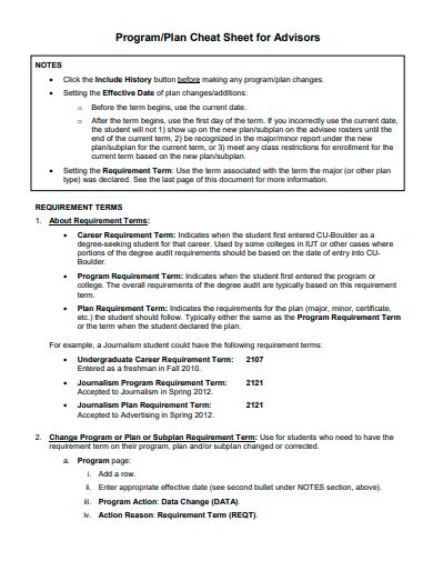 Image result for Example of Program Sheets