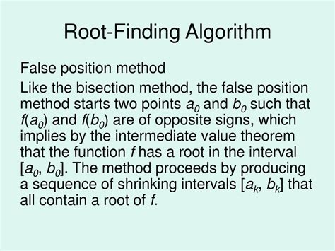Image result for Root-Finding Algorithm