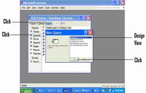 Image result for Creating Query in SQL View MS Access Database