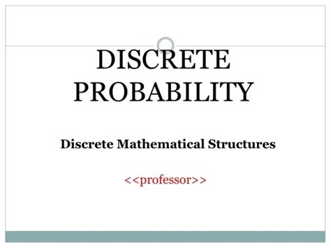 Image result for Probility Discrete