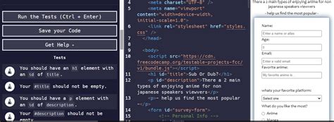 Freecodecamp Survey Form Template માટે ઇમેજ પરિણામ