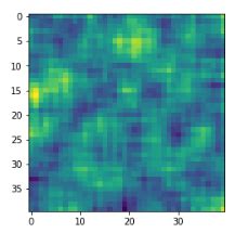 Toradh íomhá ar Python 2D Density Plot with Shading