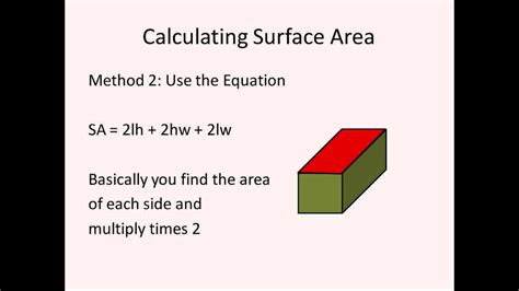 Image result for Area of Rectangular Block