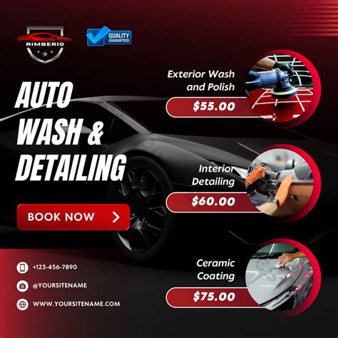 Image result for Editable Auto Detailing Templates