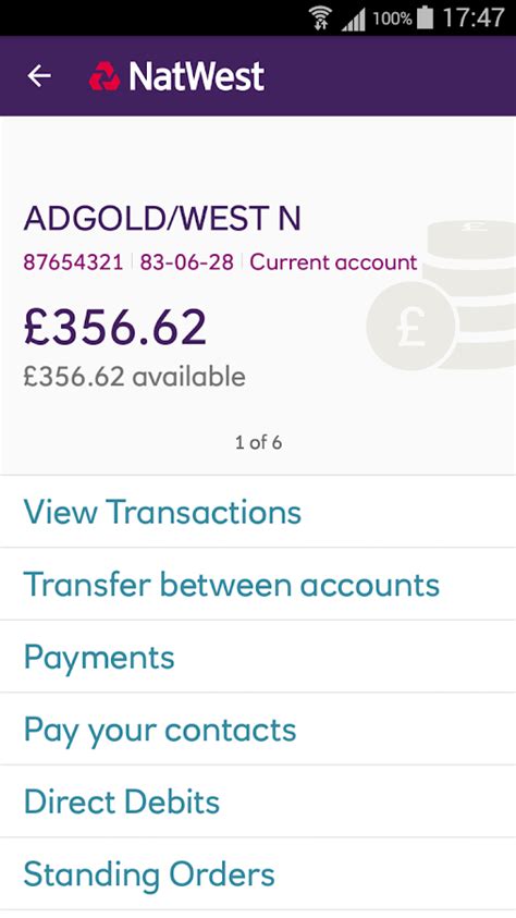 Image result for Sort Code NatWest Card