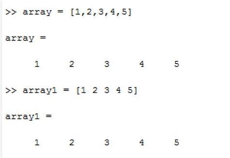 MATLAB Array Syntax に対する画像結果
