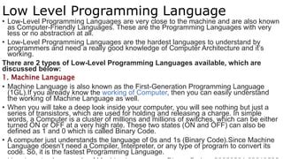 Image result for Low Level Programming Language Look Like