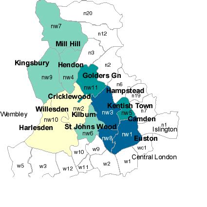 NW Postcode Area に対する画像結果