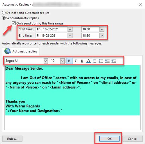 Image result for How to Set Up Auto Reply Email Outlook