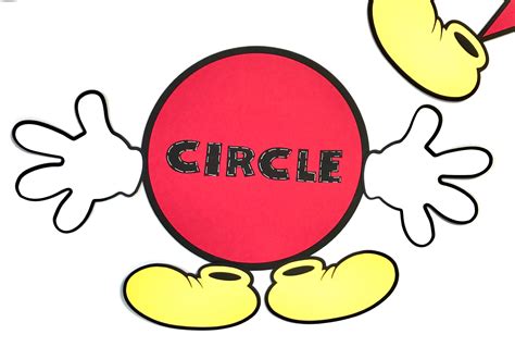 Image result for 2D Shapes That Creates Mickey Mouse