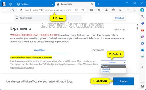 Image result for Edge Windows 11 Visual Effects