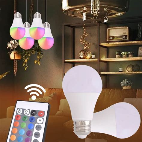 Image result for Remote Control LED Light Bulbs