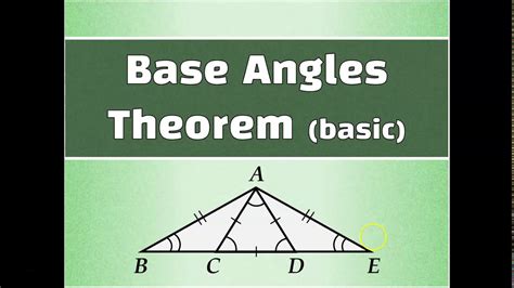 Image result for Sufficient Base Angles Theorem