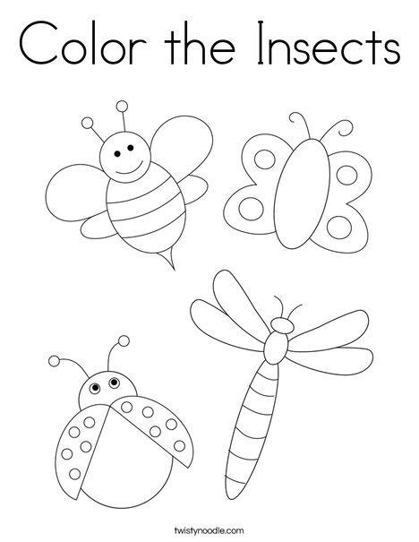 Spring Kid Coloring Pages Bugs కోసం చిత్ర ఫలితం