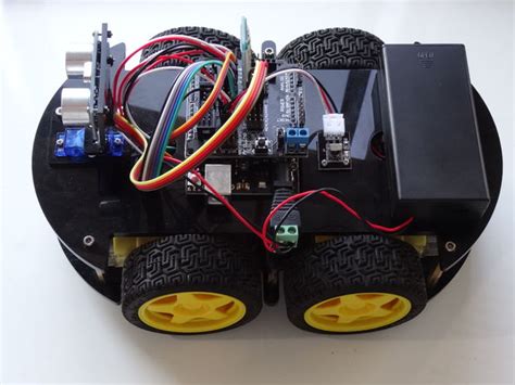 Toradh íomhá ar Robot with Sensor DIY Withour Arduino