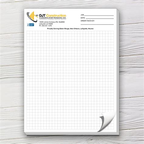 Image result for Custom Graph Paper Notepads