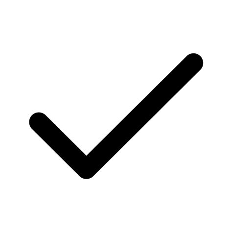 Toradh íomhá ar Check Vector SVG Sign