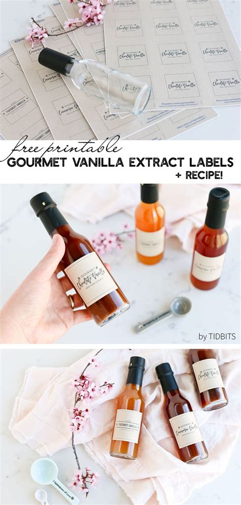Image result for Vanilla Extract Labels