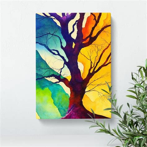 Image result for Abstract Tree Canvas