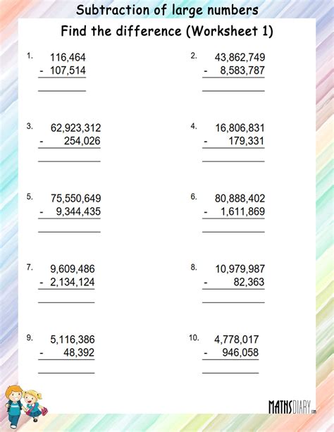 Image result for Math Worksheets Sub