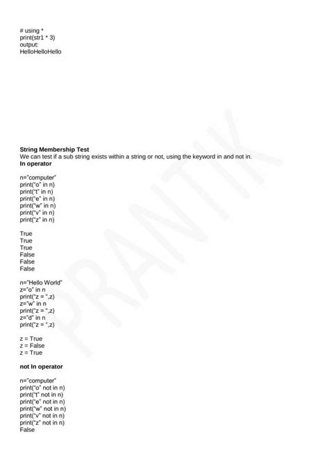 Toradh íomhá ar Gfg Practice Problems in Python String