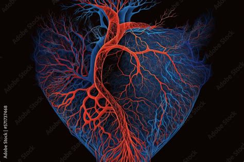 Image result for Human Capillary System Red Blue