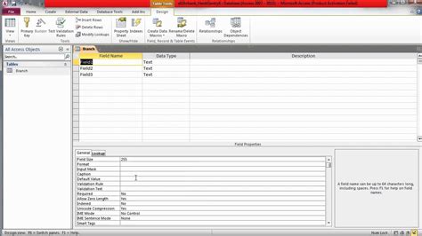 Image result for Microsoft Access Table