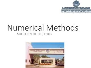 Image result for Numerical Methods Logo