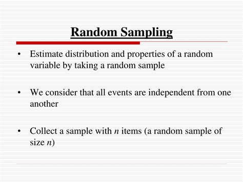 Image result for Random Sample Explanation