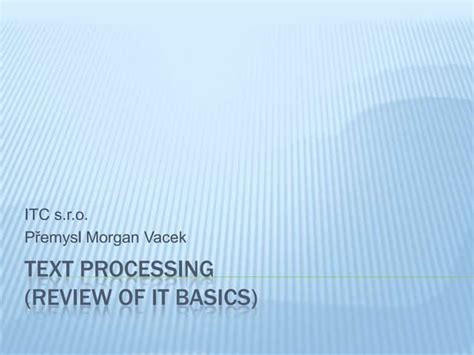 Processing Text Files に対する画像結果