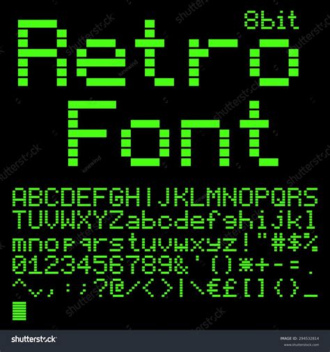 Afbeeldingsresultaten voor Retro Computer Terminal Font