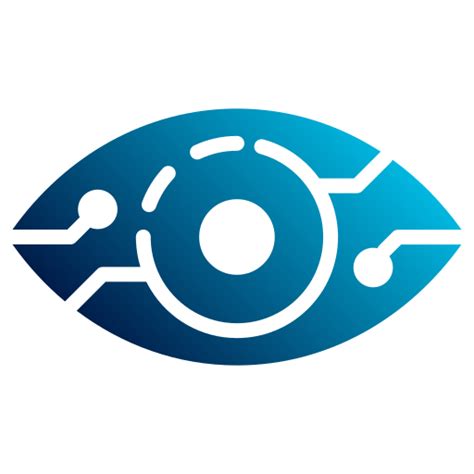 Toradh íomhá ar Computer Vision Icon Transparent Background