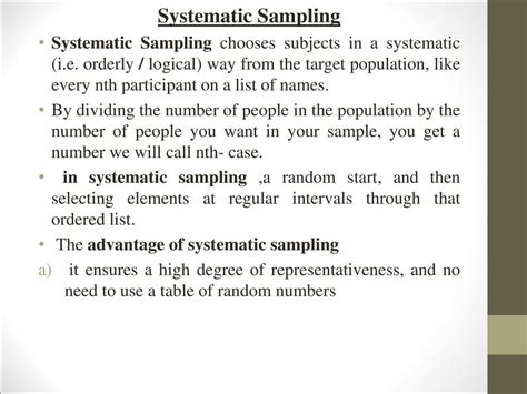Image result for Nth Interval in Systematic Random Sampling