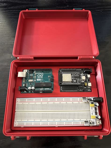 Image result for Arduino and Breadboard Carry Box