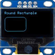 Rectangle OLED Arduino के लिए छवि परिणाम