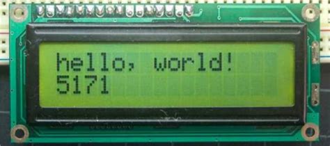 Image result for Arduino HelloWorld Letters 2X16 LCD