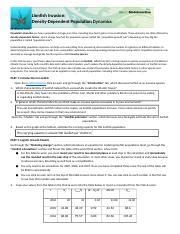 Image result for BioInteractive Population Dynamics Answer Key