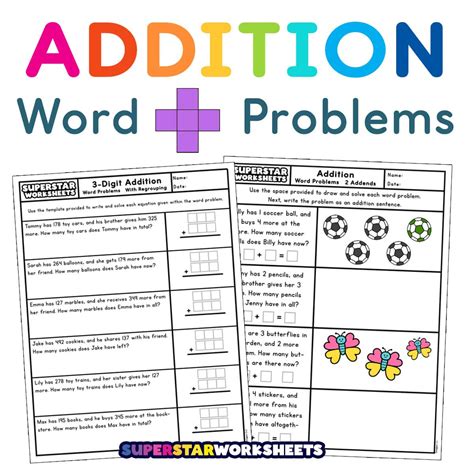Image result for Story Problems On Addition