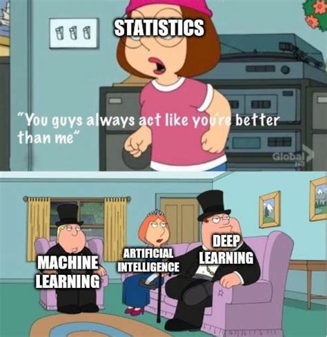 Image result for Statistics Is Machine Learning Meme