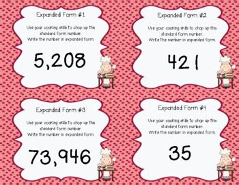 Image result for Expanded Form Place Value Chart
