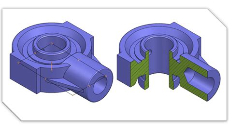 Afbeeldingsresultaten voor Breakout Section View in NX Modeling