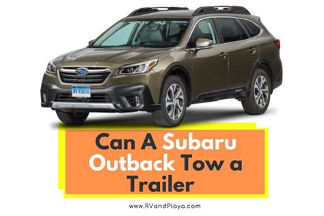 Image result for Subaru Outback Towing/Camper