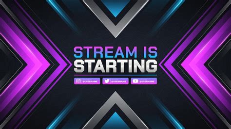 Image result for Stream Starting Screen