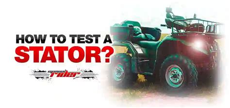 Image result for ATV Stator Testing