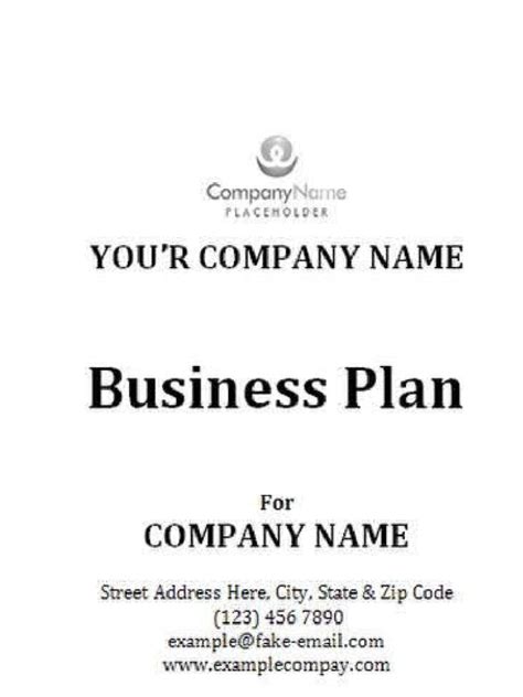 Image result for Business Plan Format Examples
