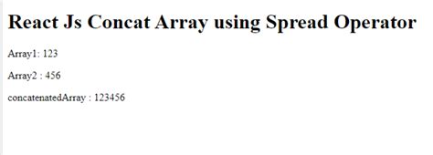 Image result for JS Concat Array