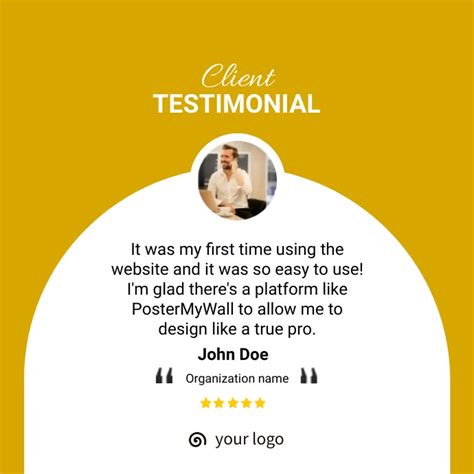 Image result for Testimonials Photo Round