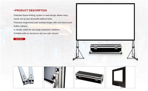 Fast-Fold Projection Screen に対する画像結果