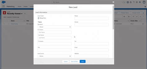 Image result for Lead Record Page Salesforce