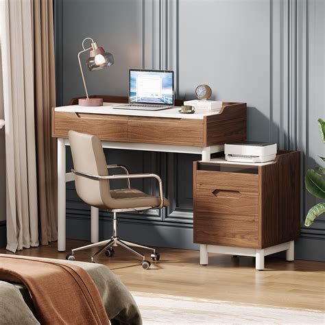 Image result for Computer Desk with File Drawer